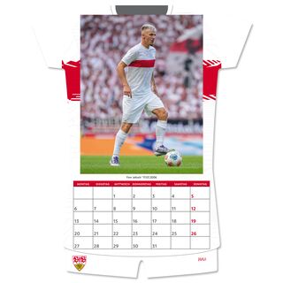VfB shirt calendar 2026