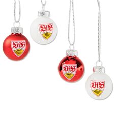 VfB Weihnachtskugeln 10er Set